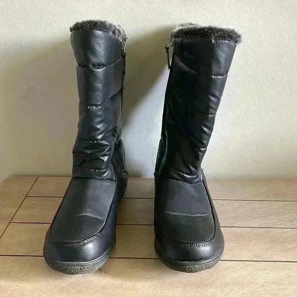 London Fog Luella 2 Weather proof boots size 8 - Picture 2 of 7